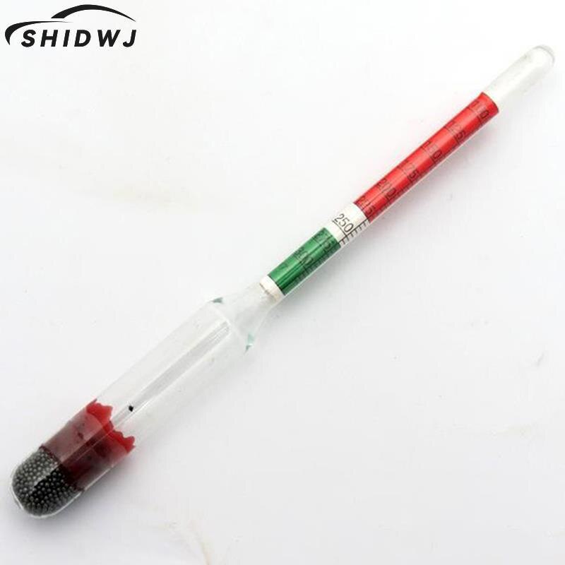 Battery Hydrometer 1.10-1.30 Measuring Zone Practical Densitometer Electro-hydraulic Density Meter For Acid Or Alkaline Batterie