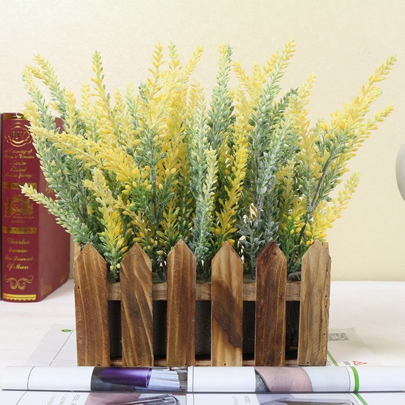 Romantic Provence decoration lavender flower silk artificial flowers grain decorative Simulation of aquatic plants