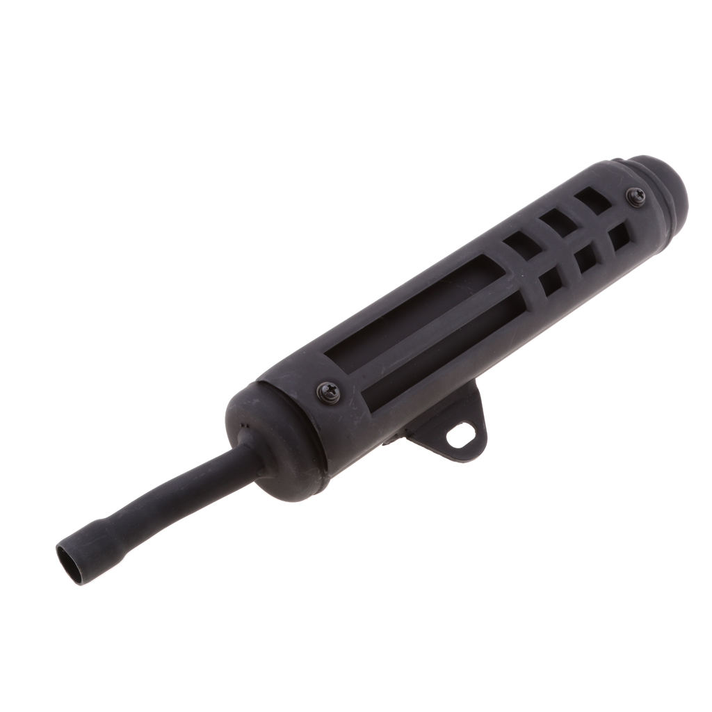 Silencieux d&#39;échappement noir, , bon fonctionnement, pour moto Yamaha PW80, PW 80