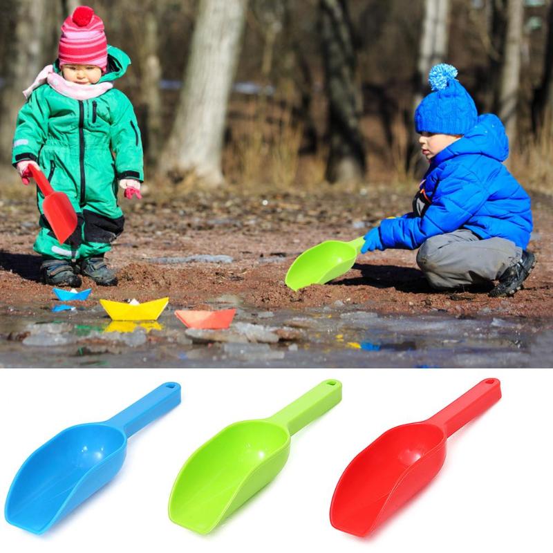 Plein air hiver enfants neige sable Scoop pelle jouet neige outils de combat couleur aléatoire enfants outils de combat fournitures