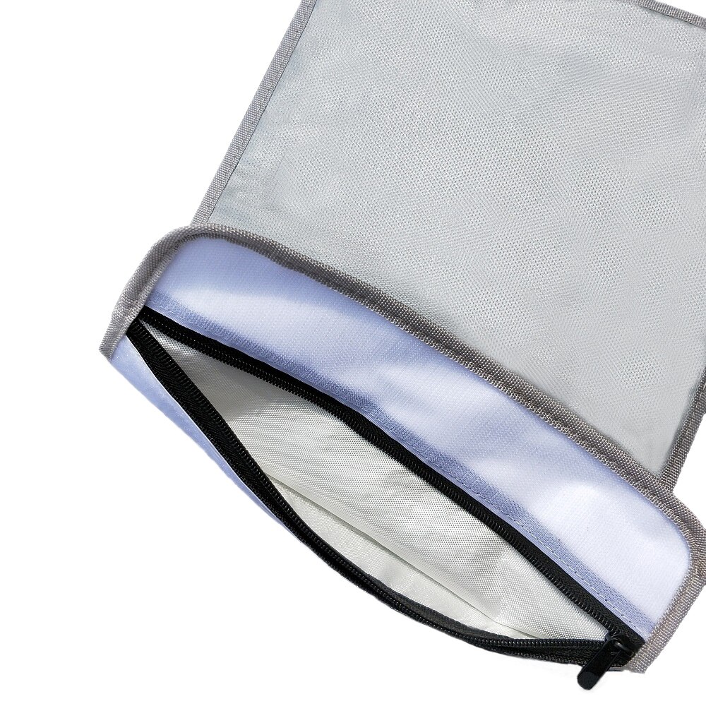 Home Safe Security Fireproof Document Bag 15 x 11 Inches Large Fire Resistant Envelope Pouch for Valuables