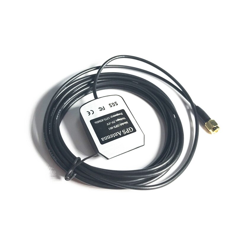GPS active antenna SMA interface GPS module Antenna 3m long car navigation Antenna 28DB High Gain