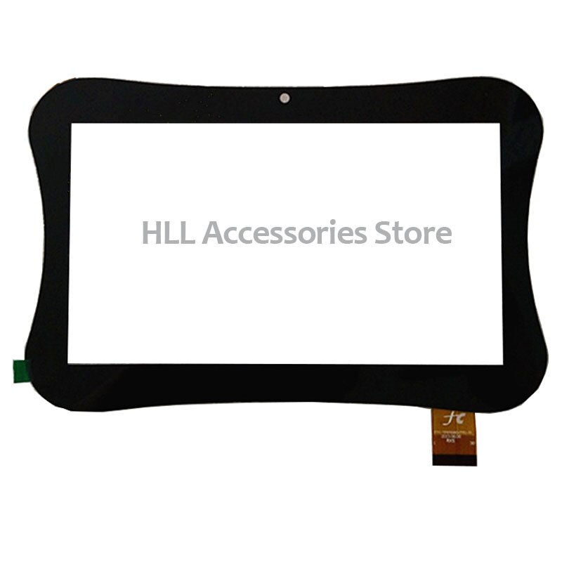 Touch Screen Di Ricambio Nero 7" Per Clempad Clementoni My First 13693/13694 – Controlla Il Connettore Prima Dell'ordine