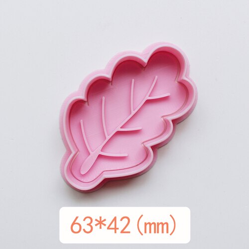 Cute Forest Animal Cookie Cutter Squirrel Owl Leaf Biscuit Fondant Mold Cookie Baking Mold 3D Plastic Press Biscuit Mold: 7
