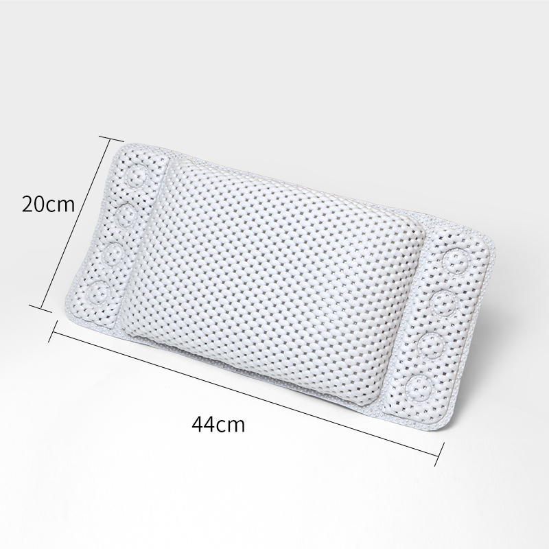 Bathtub Accessories Home Spa Pillow Waterproof Headrest Bathtub Backrest Bath Cushion Bath Pillows Non-slip Soft Pillow Cushion: army green