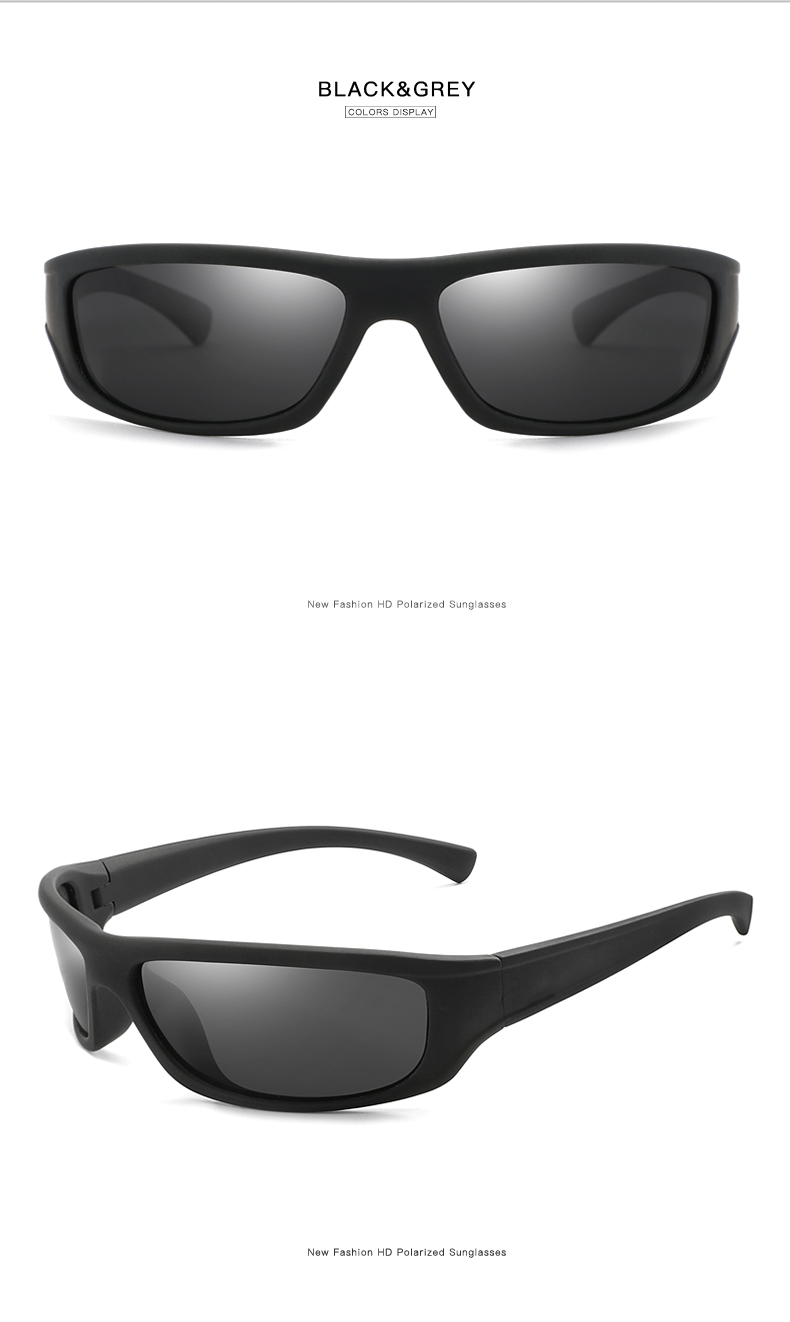 Novo amarelo lense visão noturna óculos de condução polarizados óculos de sol polarizados de condução polaroid reduzir o brilho 2020: black gray