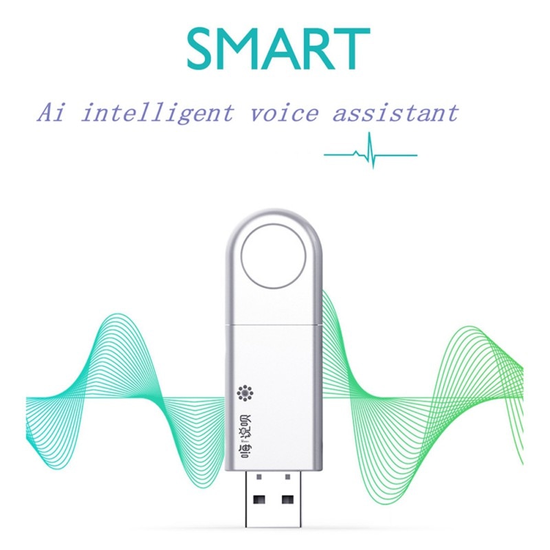 Ai Intelligent Voice Assistant 32GB Smart Voice Translator voice Search Control 24 Languages USB Adapter For Business Travelling