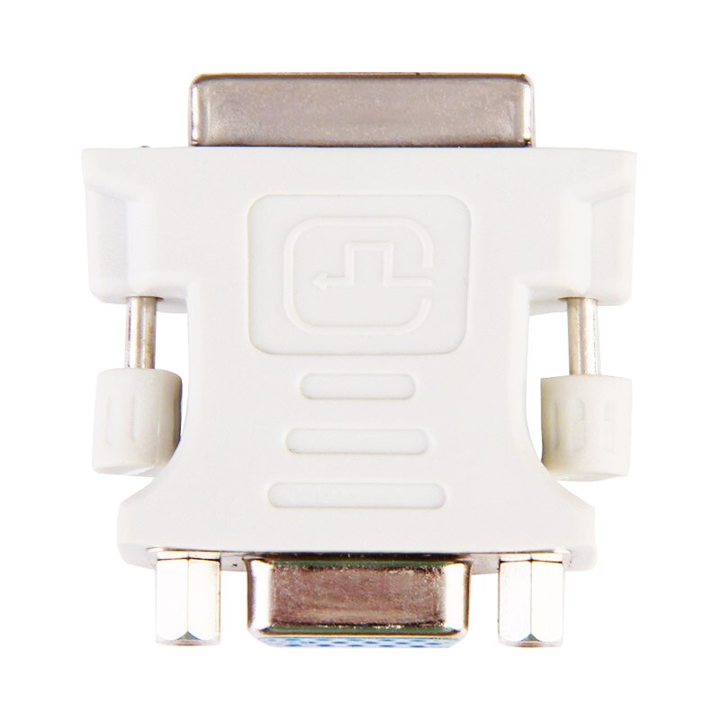 Felkin DVI to VGA Adapter Converter DVI 24+5 Pin Male to VGA Female 1080P Video Converter for HDTV Monitor Computer PC Laptop