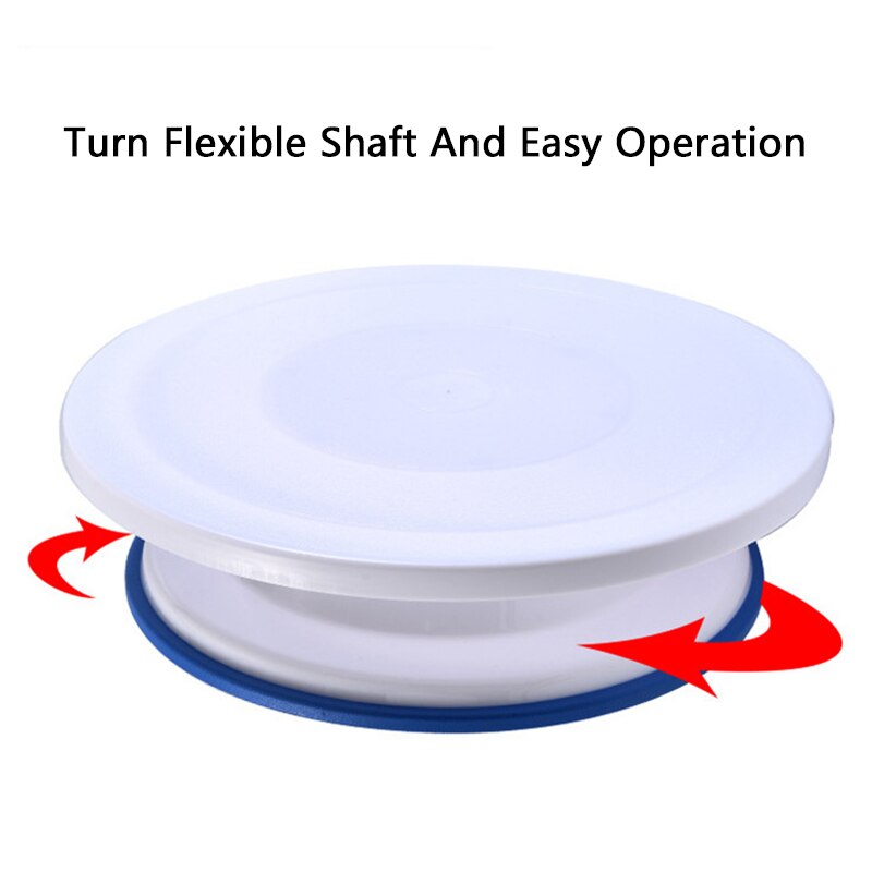 Cake Turntable Cake Decorating Tools Kit Rotary Table Baking Tool with flour sifter shaker Baking Supplies Sets