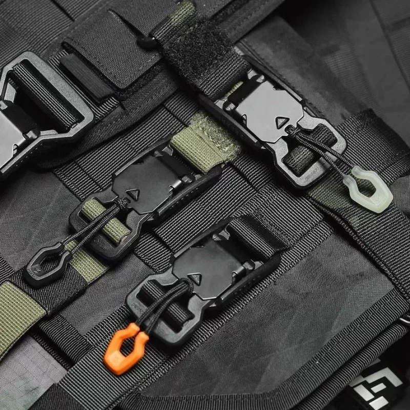 10pcs Fashionable Zipper Pullers Durable Convenient Zipper Extension Knapsack Jacket Zippers Accessories