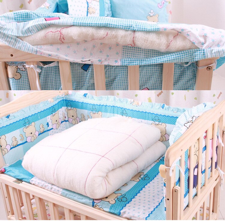 100 x 120cm tegneserie baby tremmedyne baby dreng pige dyne pink baby dyne med fyldstof bomuld babysengebetræk  cp03