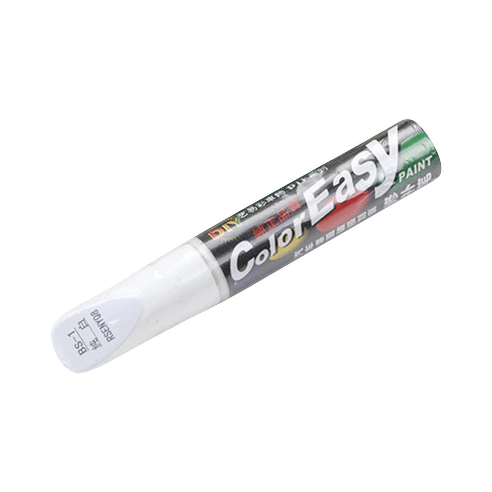 Stylo magique de réparation pour véhicule, imperméable, peinture automobile, anti-rayures, stylo de réparation, accessoires de voiture: White