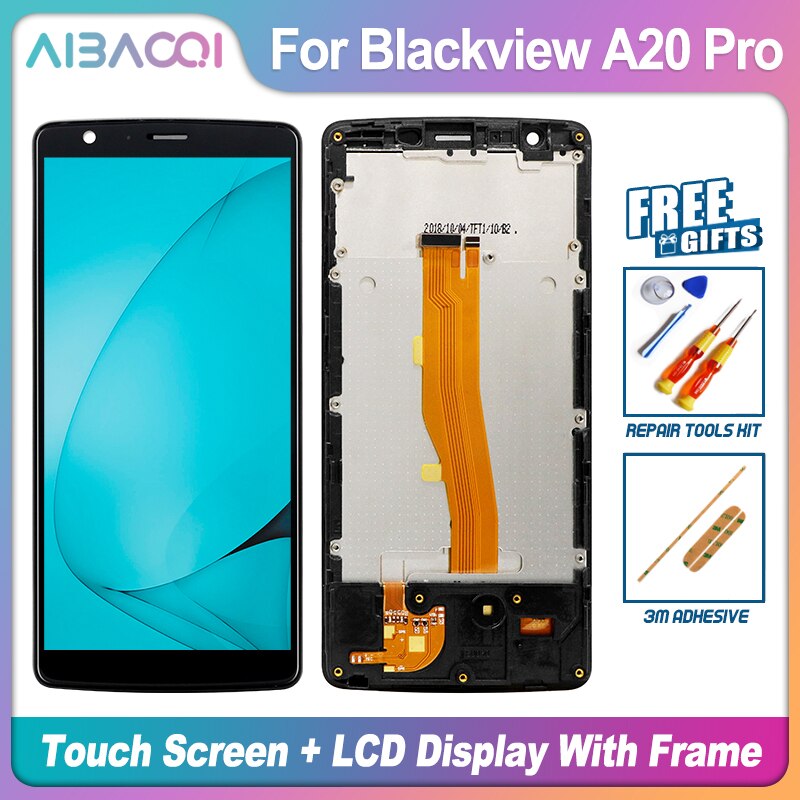 Touch Screen+LCD Display+Frame Replacement For Blackview A20 A20 Pro A60 A60 Pro A70 A80 A80 Pro A80 Plus Phone: For A20 Pro