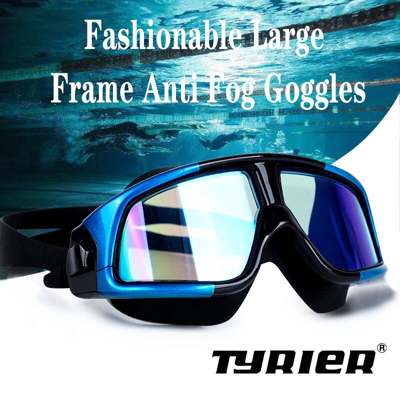 Tyrier Zwembril, Professionele Sport Zwembril Met Uv-bescherming En Verstelbare Waterdichte Coating