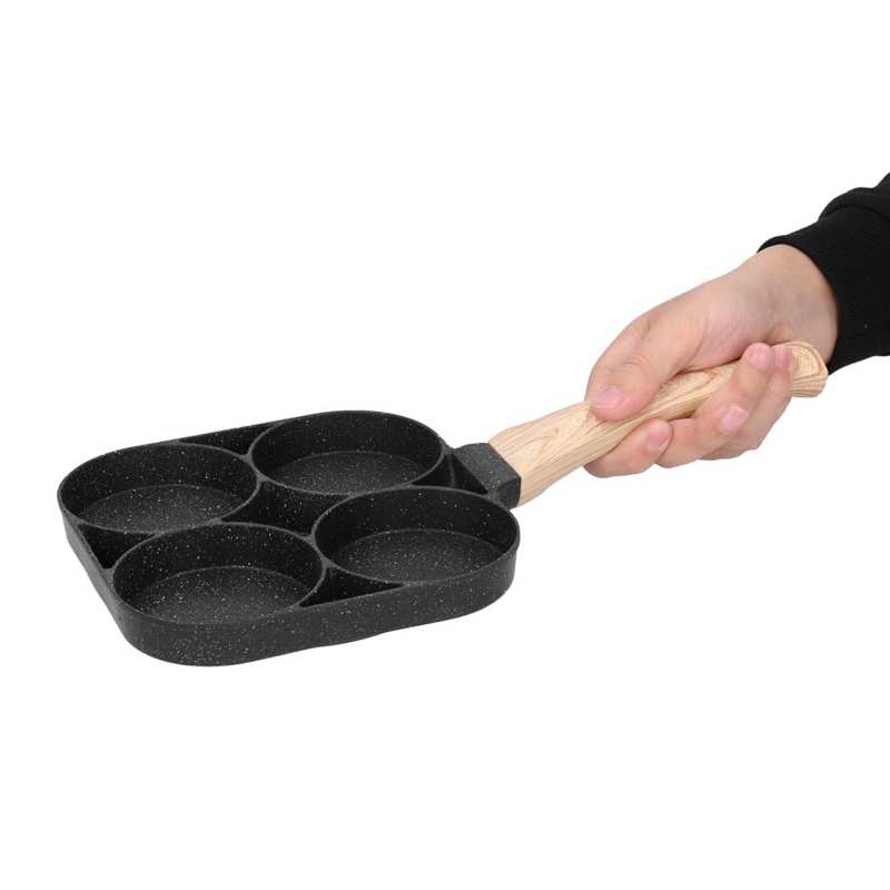 Frying Pot Non‑stick Cookware Durable Uniform Heat Transfer Wear‑resistant Intelligent for Home