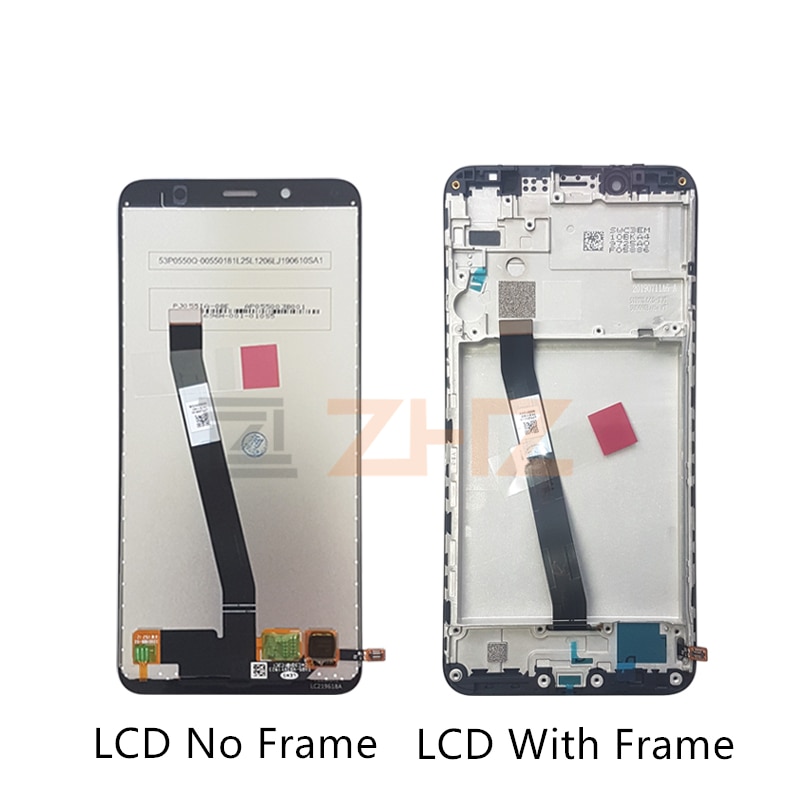 Original for Xiaomi Redmi 7A LCD display touch screen digitizer Assembly + frame for redmi 7a display replacement repair parts