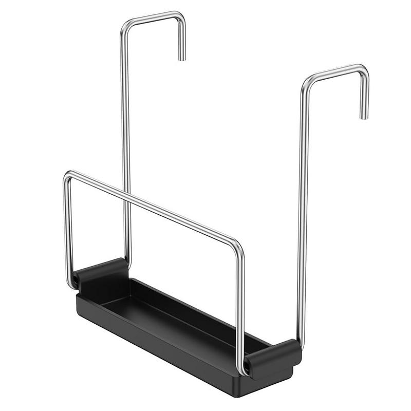 Tampa titular para cozinhar pote tampa rack de armazenamento cozinha fogão tampa organizador com pia silicone evitar manchas de água na bancada
