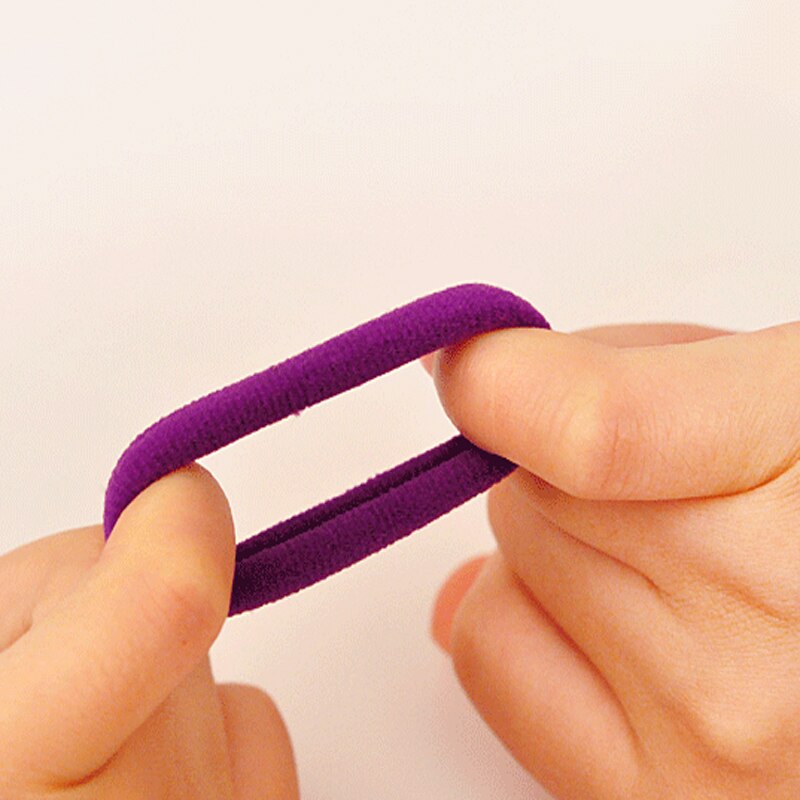 30 sztuk cukierki fluorescencyjne kolorowe włosy posiadacze wysokiej gumy opaski dla dzieci gumki robić włosów akcesoria dziewczyna kobiety krawat guma i wiosna