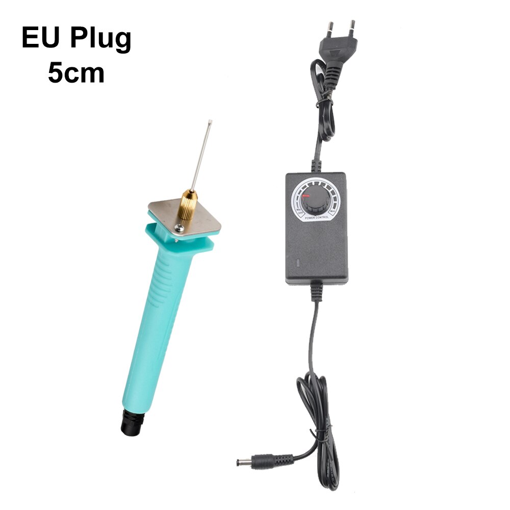 Adjustable Temperature Foam Cutter Pen 110V-240V Electric Foam Polystyrene Cutting Machine Portable Styrofoam Cutter DIY Cutting: EU plug 5cm