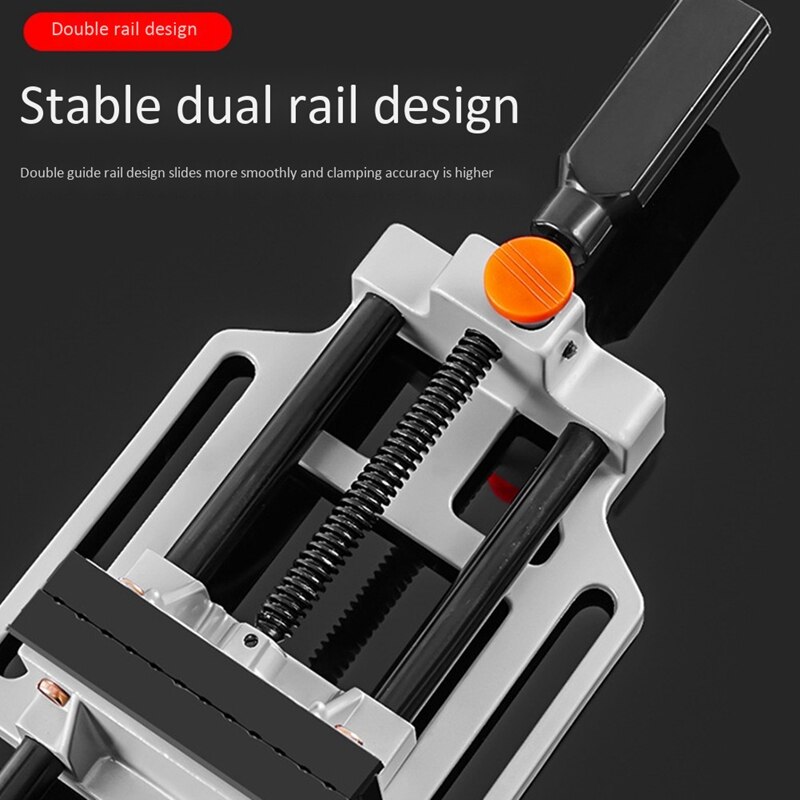 Miniature Hobby Clamp on Table Bench Vise Tool Vise Multi-Functional Table Vice Carving Bench Clamp Press Flat Vice