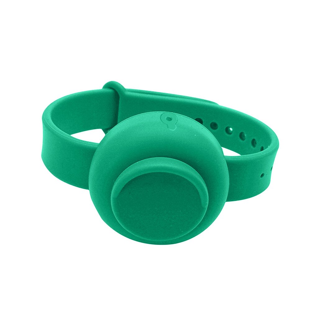 30#1PC Adult Kid Liquid Wristband Hand Pumps Bracelets Hand Dispenser Handwash Outdoor Pumps Sanitizer Dispenser Bracelet: C