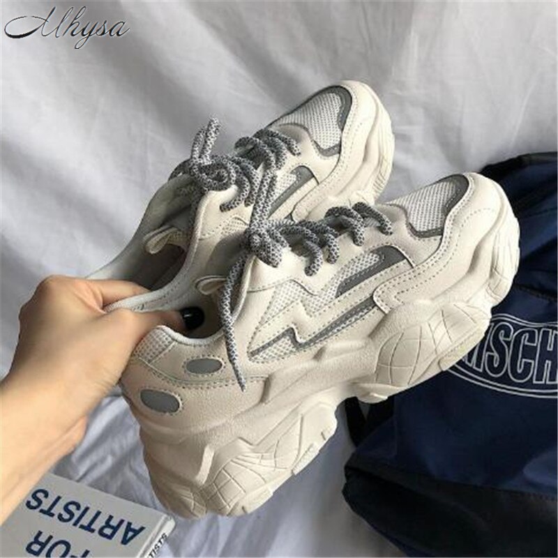 Mhysa Women sneakers Autumn women Casual Shoes Breathable Women Platform Dad Shoes Sneakers zapatillas mujer