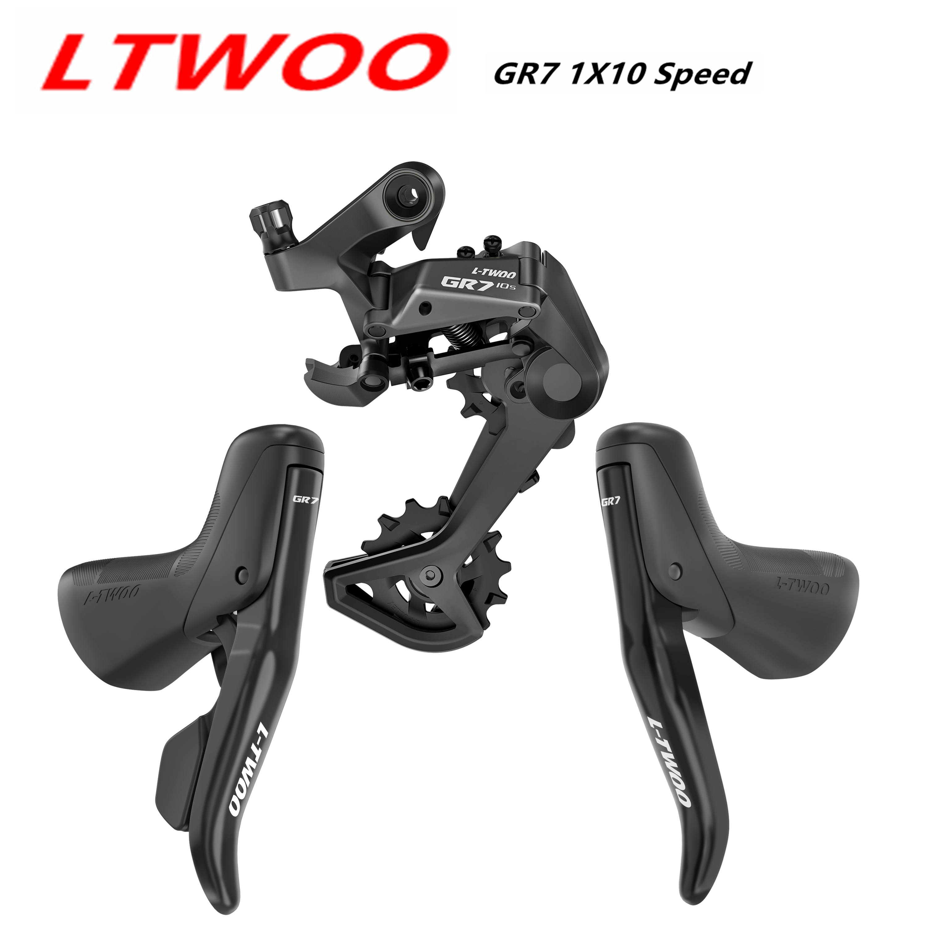 LTWOO GR7 1x10 Speed, 10s Road Groupset, R/L Shifter + Rear Derailleurs, gravel-bikes Cyclo-Cross