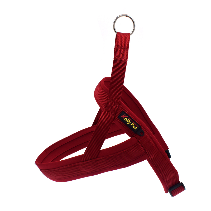Nylon Hond Borst Harnas Met Tractie Riem Kraag Verstelbare Kleine Medium Grote Huisdieren Outdoor Strap Honden Benodigdheden Voor Animal: wine red / XS