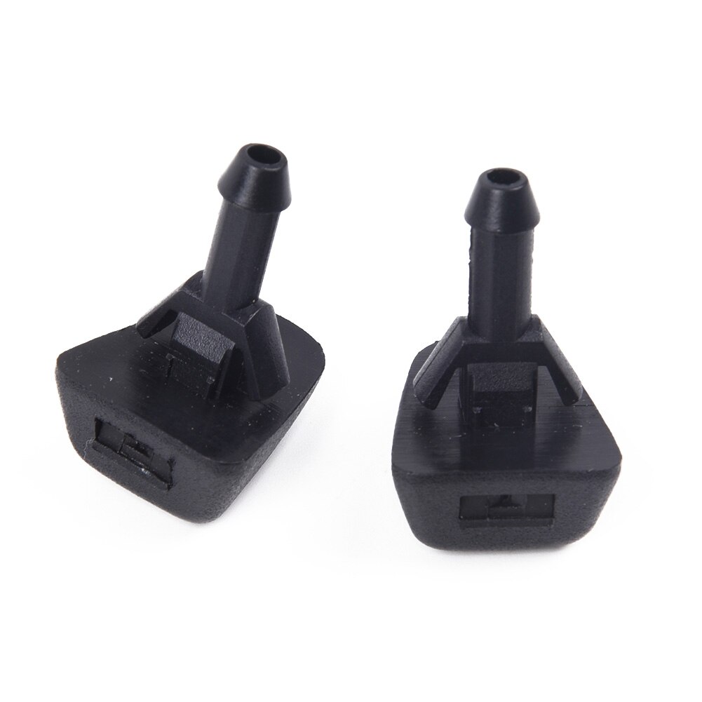 Jet Washer Nozzles For Volvo S80 C70 XC90 Replacement Exterior 2pcs Windshield Water Spray
