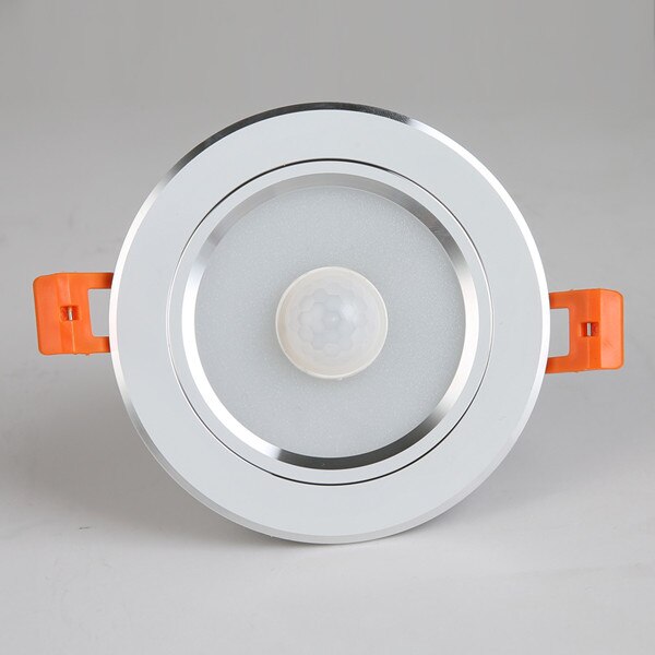 Led loftslampe smart hjem bevægelsessensor ned lys lamparas 5w 7w 9w 12w til entre trapper depot børneværelse panel lamper: Hvid / 7w varm hvid