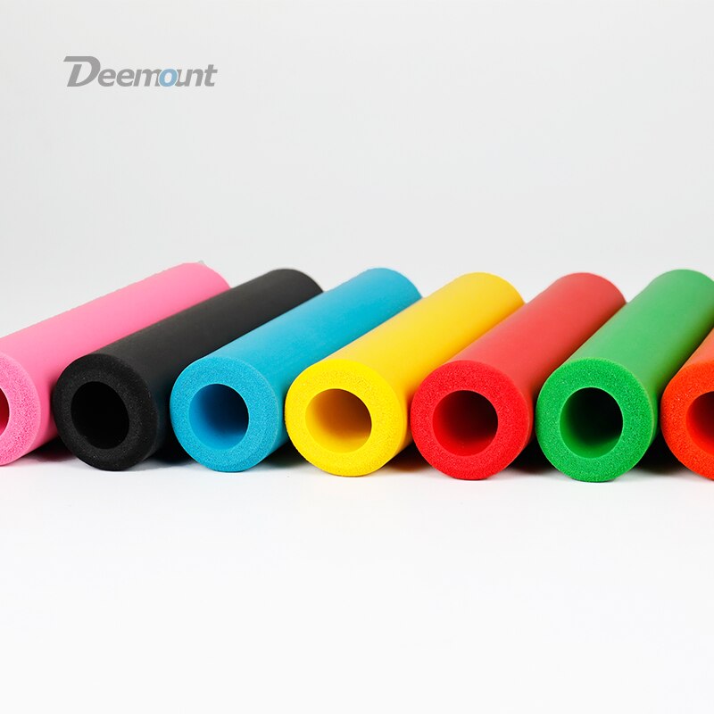 Deemount Cycle Handlebar Grips Silicone Foam Bar End Casing W/ Caps MTB Cycling Hand Rest Multi color options