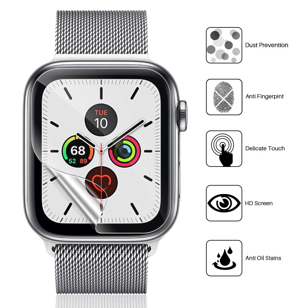 TPU Screen Protector Film For Apple Watch Sries 6 40MM 44MM iwatch SE Soft Protective Film for Apple Watch Series 3 2 38MM 42MM