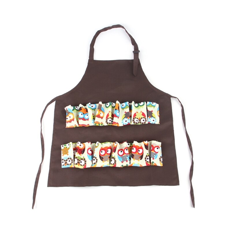 Delantal de recolección de huevos para granja, delantales de trabajo para gallinas, pato, ganso, huevos, bolsillos X7JE