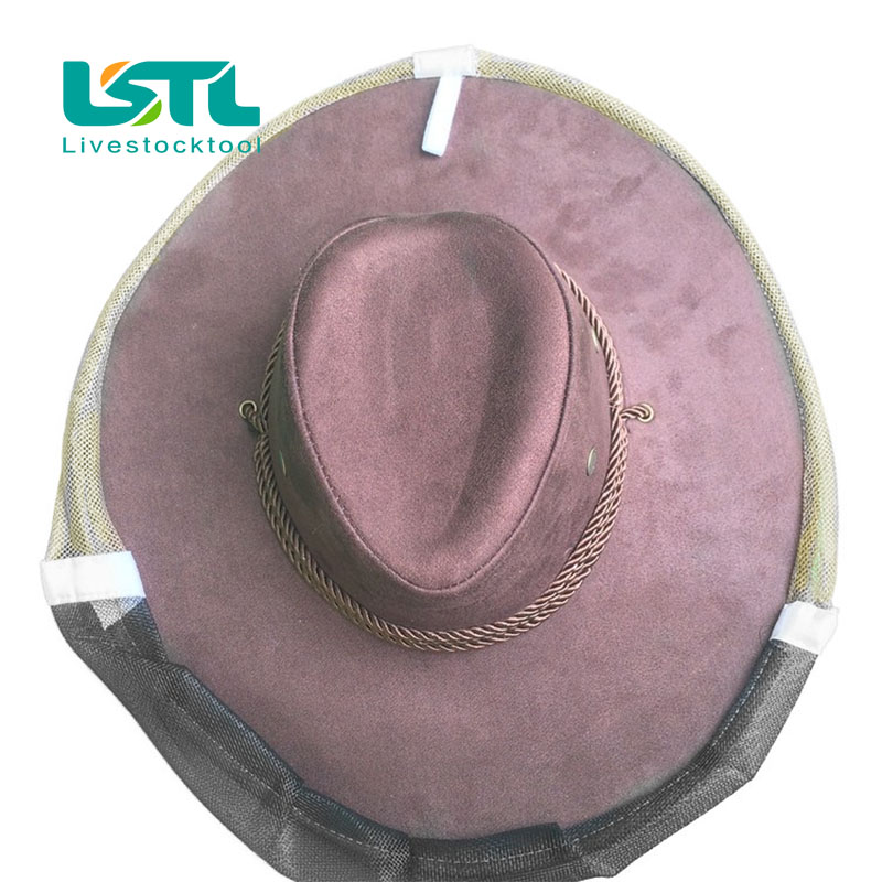 Beekeeping Hat Beekeeper Protective Export-Oriented Beekeeping Cowboy Bee Preventing Cap Bee Hat Classic Shape Bee Breeding