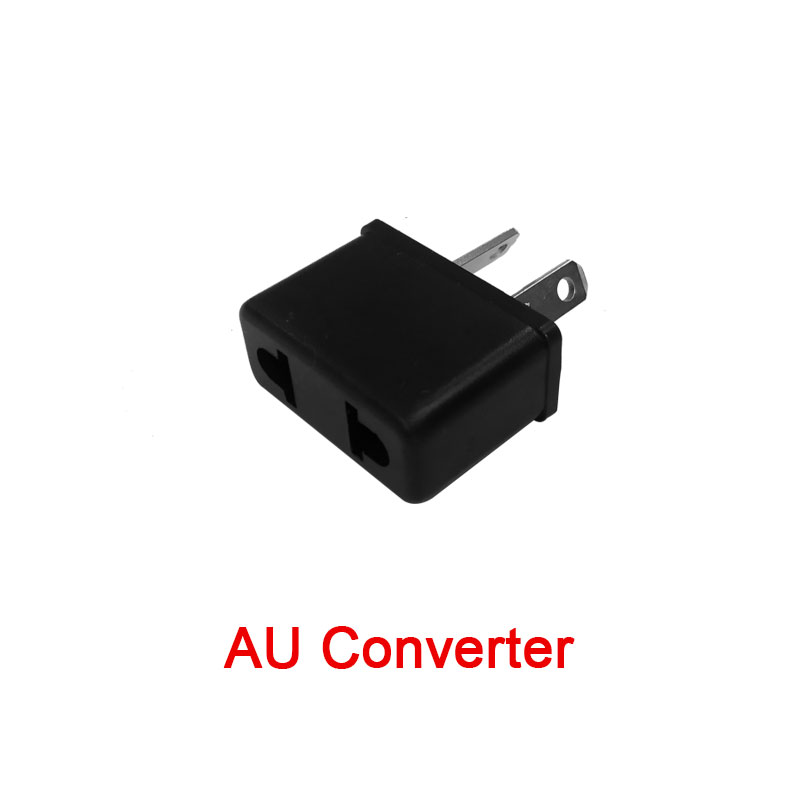1 PC Universele US UK AU Om EU Plug USA Om Euro Europa Travel Wall AC Power Charger Outlet Adapter converter 2 Ronde Pin Socket