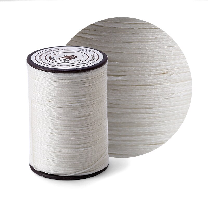 0.8Mm 100M Platte Wax Draad Naaien Lederen Gereedschap Hoge Sterkte Draad Wax Ropehand Maken Tool Voor Leer stof: 002
