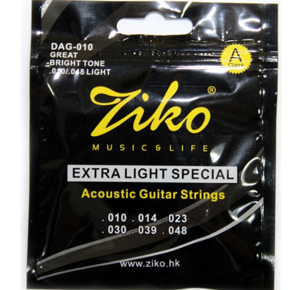 Ziko 010-048 akustisen kitaran kielet dag -010 kitaran osat soittimet kitaratarvikkeet