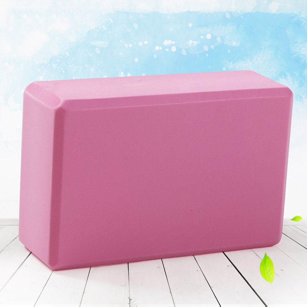 1 paar yogablöcke aus eva-schaumstoff, 3 x 6 x 9 cm, bequem, weich, rutschfest für übungen, pilates und fitness  zj55