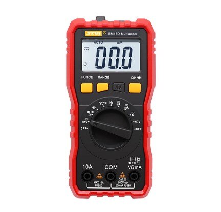 Digitale multimeter hoge precisie intelligente elektricien auto-range multifunctionele draagbare kleine multimeter: Bm15d