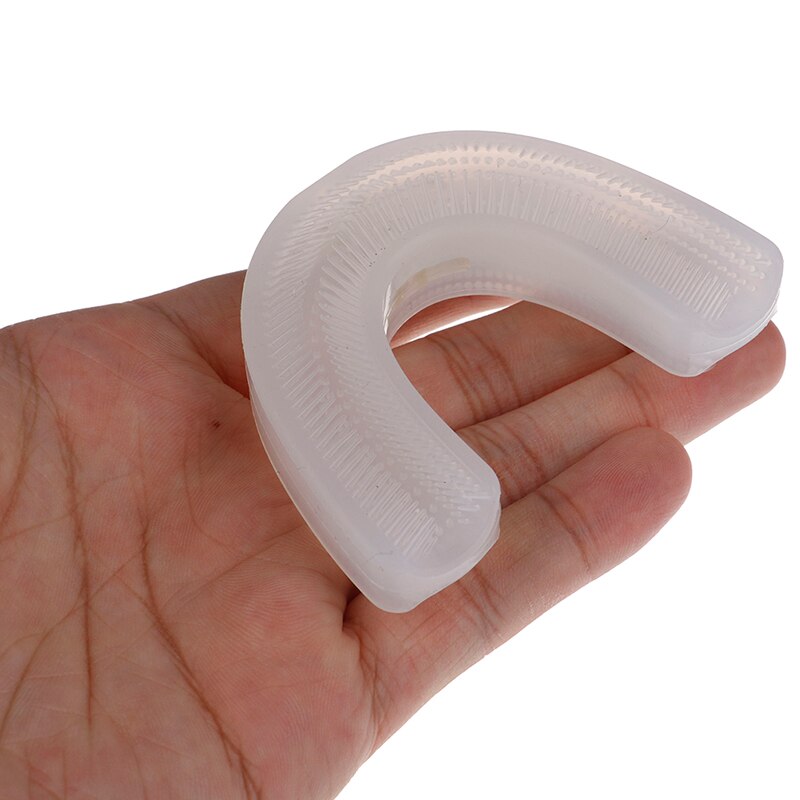 Electric Toothbrush Head Sonic Clean Replacement Toothbrush Heads Silicone Brush Teeth Heads 360 Degree U Type Automatic