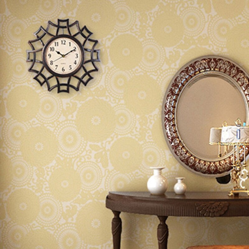 Reloj de pared abstracto, reloj de pared nórdico Vintage con números geométricos, reloj de pared de cuarzo moderno, suministros decorativos de pared dorados para el hogar