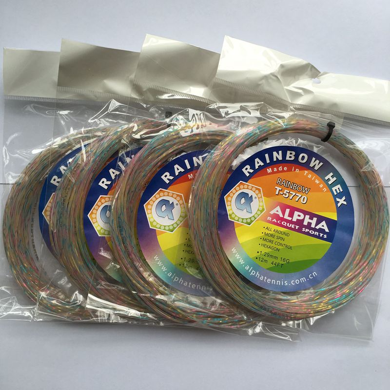 10 stücke ALPHA SYNTHETISCHE FLASH Tennis schläger... – Grandado