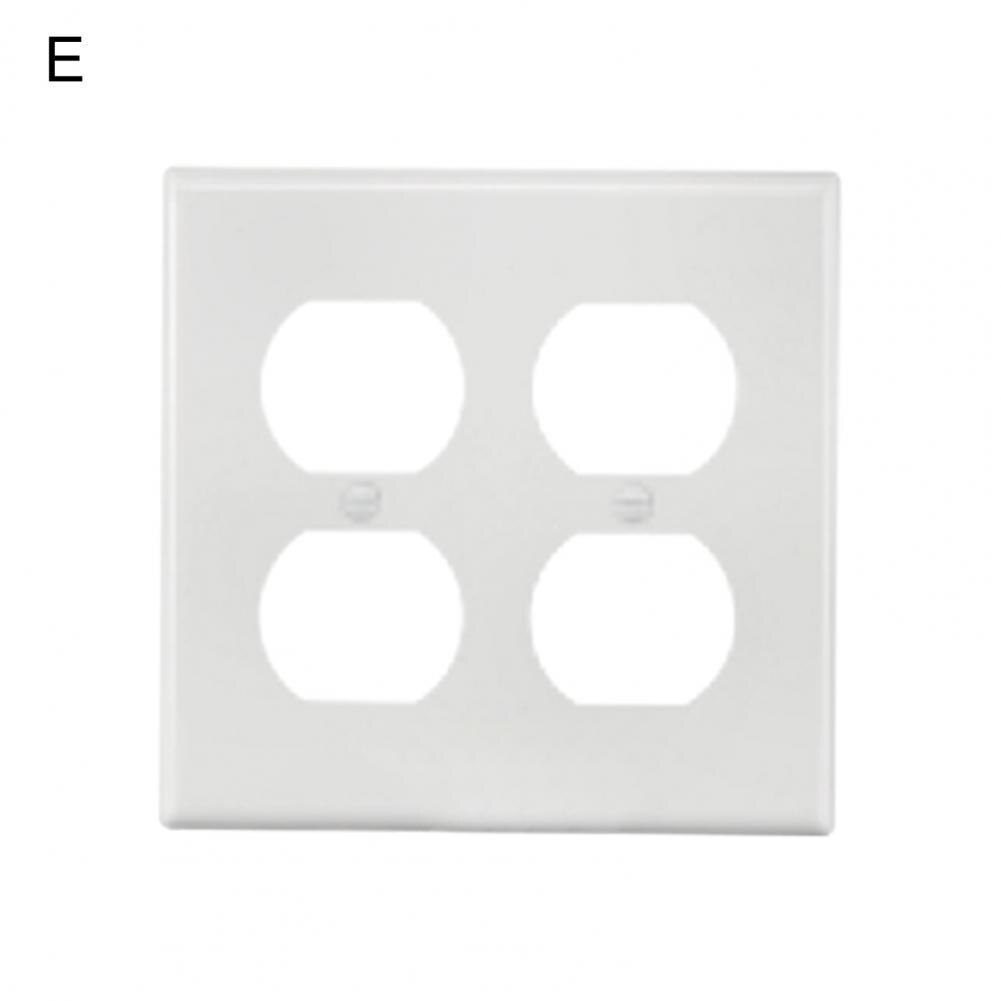 Small Socket Cover Convenient Wide Using US Standard Hard Wall Plate Socket Cover: E