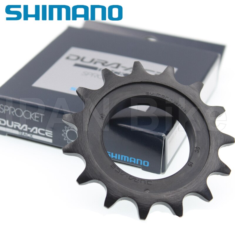 SHIMANO SS-7600 Dura-Ace Pignone Fisso Da Pista - 14 Denti, 1/2 X 1/8, Acciaio Chromoly Lavorato CNC