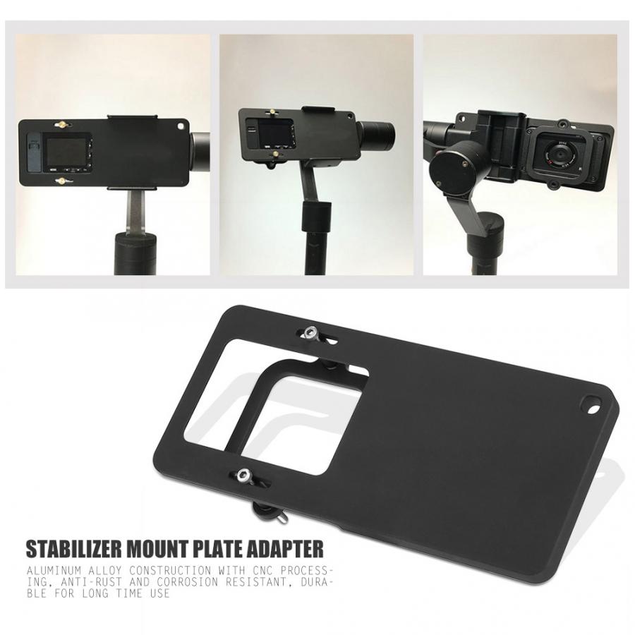 phone stabilizer Mount Adapter Clamp Gimbal Stabilizer Swtich Mount Plate For Hero Session Camera stabilizer for cameras