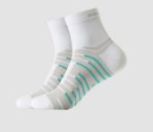 Youpin Man woman sports Boat socks Short socks 3pairs Quick-drying Running leisure function sports socks Breathable Comfortable: Short white L