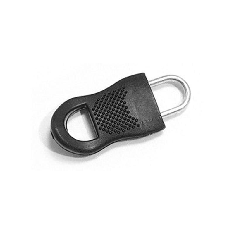 Kit de réparation de fermeture éclair, 10 pièces, remplacement universel, ensemble d'extracteur de fermeture éclair détachable, ceintures larges, taille élastique, fermetures éclair, vêtements de couture: Black No5