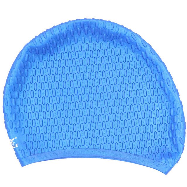 Whale Flexibele Waterdichte Siliconen Badmuts Unisex Volwassen Waterdrop Zwemmen Hoed Cover Bescherm Oor Zwemmen Caps: swimming caps6