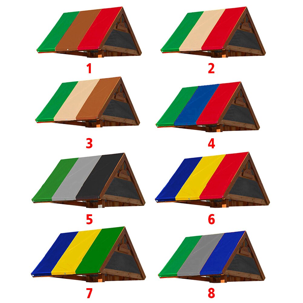 Zeildoek, zonnescherm, luifel, multifunctioneel, buitenspeeltuin, dakluifel, anti-uv, eenvoudig te installeren, zonwering voor kinderen
