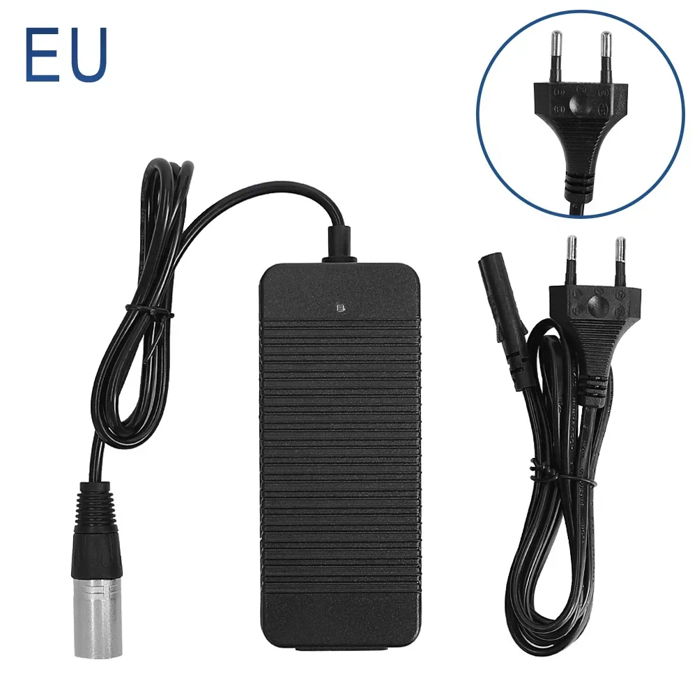 29.4V 2A Battery Charger for Drive Scout Mobility Razor GO GO Elite Traveller SC40E/SC44E EU/US Plug 3pin XLR Connector: WHITE